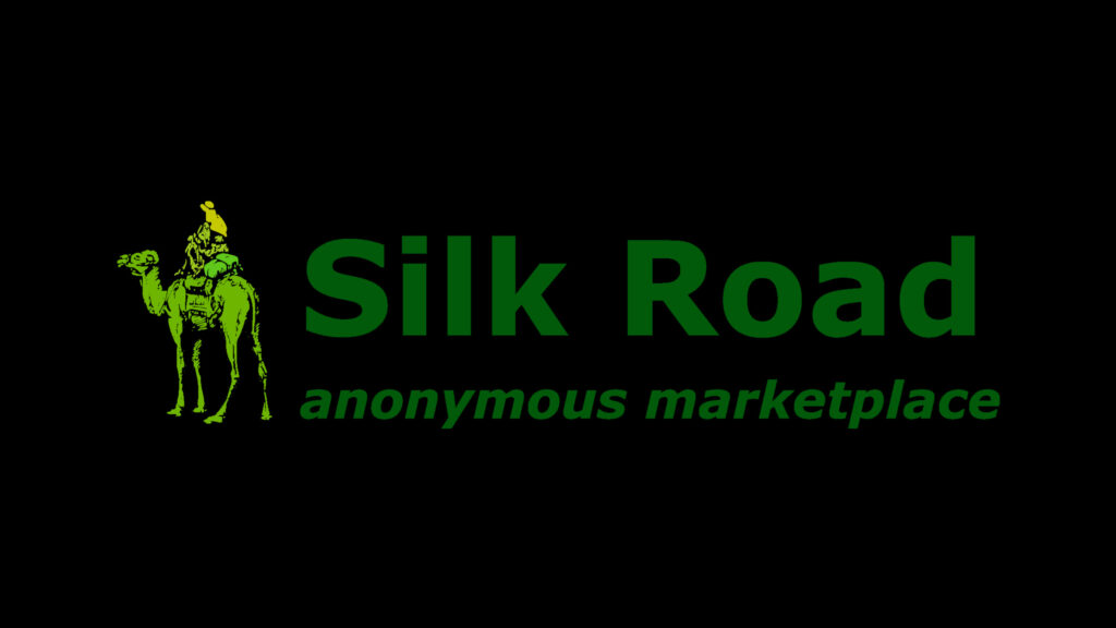 Minimalist Silk Road Anonymous Marketplace Logo Desktop Wallpaper