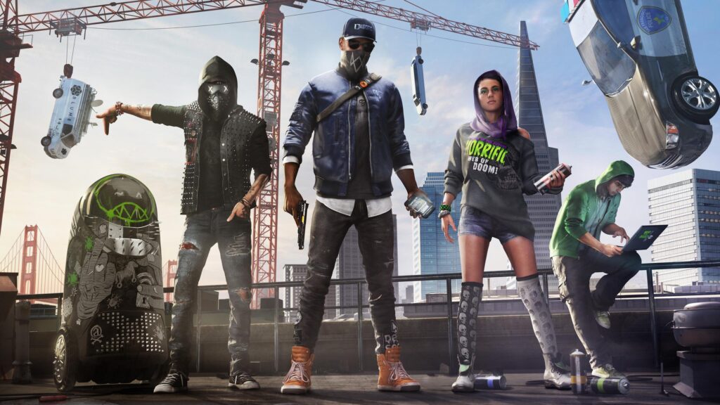Watch Dogs 2 DedSec Hacker Team Action 4K PC Wallpaper