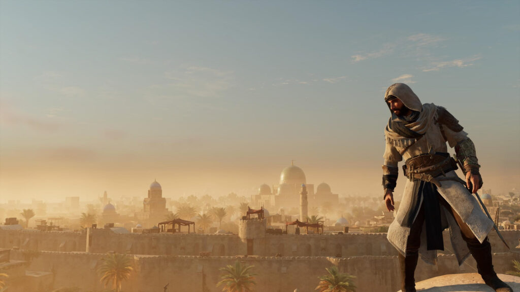 Basim Ibn Ishaq Assassin's Creed Mirage Ancient Baghdad 4K Desktop Wallpaper