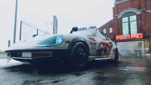 Custom Nissan Fairlady Z Widebody Tuner Car at Rydell’s Rydes 4K Desktop Wallpaper