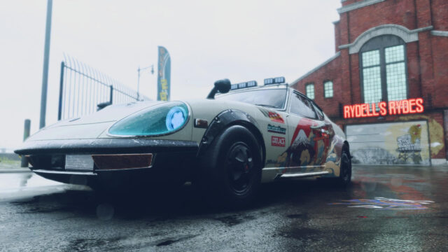 Custom Nissan Fairlady Z Widebody Tuner Car at Rydell's Rydes 4K Desktop Wallpaper