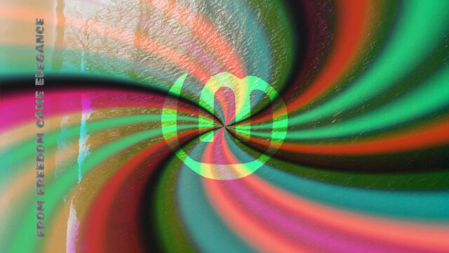 Abstract Swirl Ocean Wave Artistic Design 4K Desktop Wallpaper
