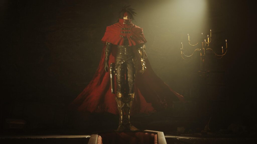 Vincent Valentine from Final Fantasy VII Rebirth 4K Desktop Wallpaper