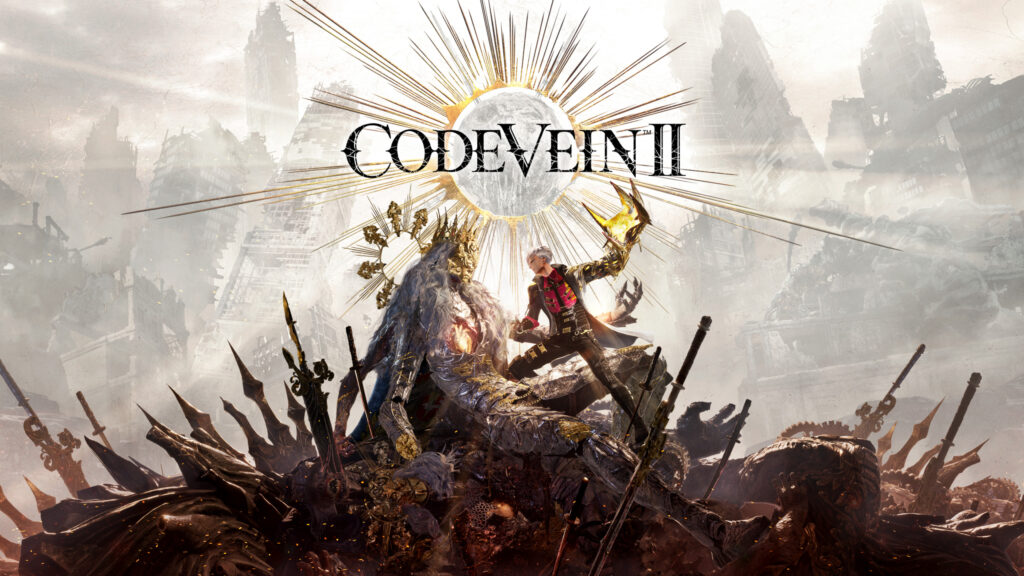 Code Vein 2 Epic Fantasy Warrior and Fallen Boss 4K Desktop Wallpaper
