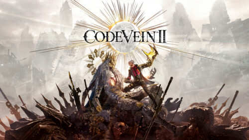 Code Vein 2 Epic Fantasy Warrior and Fallen Boss 4K Desktop Wallpaper
