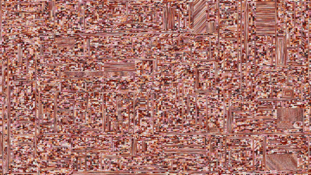 Abstract Geometric Mosaic in Warm Earth Tones 4K PC Wallpaper