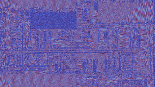 Abstract Glitch Art Pattern with Digital Noise Aesthetic 4K Wallpaper