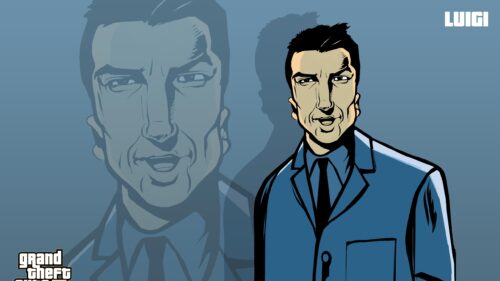 Luigi Goterelli from Grand Theft Auto III Digital Art Desktop Wallpaper