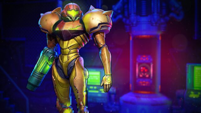Samus Aran Power Suit Metroid Dread Gaming PC Wallpaper