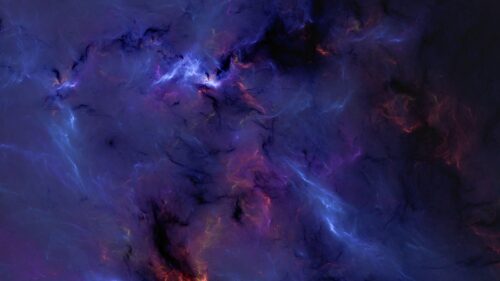 Stunning Abstract Deep Space Nebula Clouds 4K Desktop Wallpaper