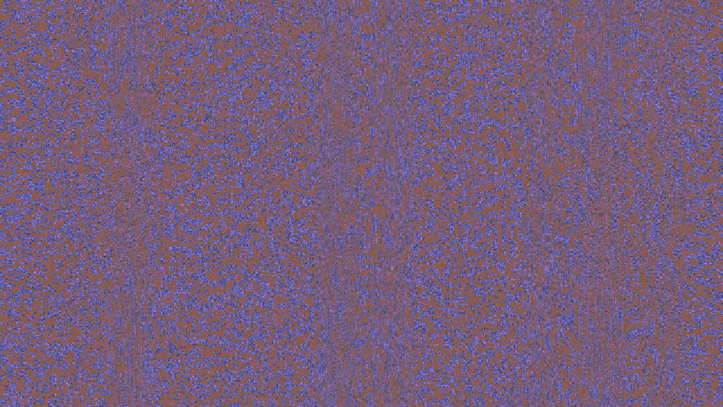 Abstract Wavy Violet and Copper Texture Digital Art Desktop Wallpaper