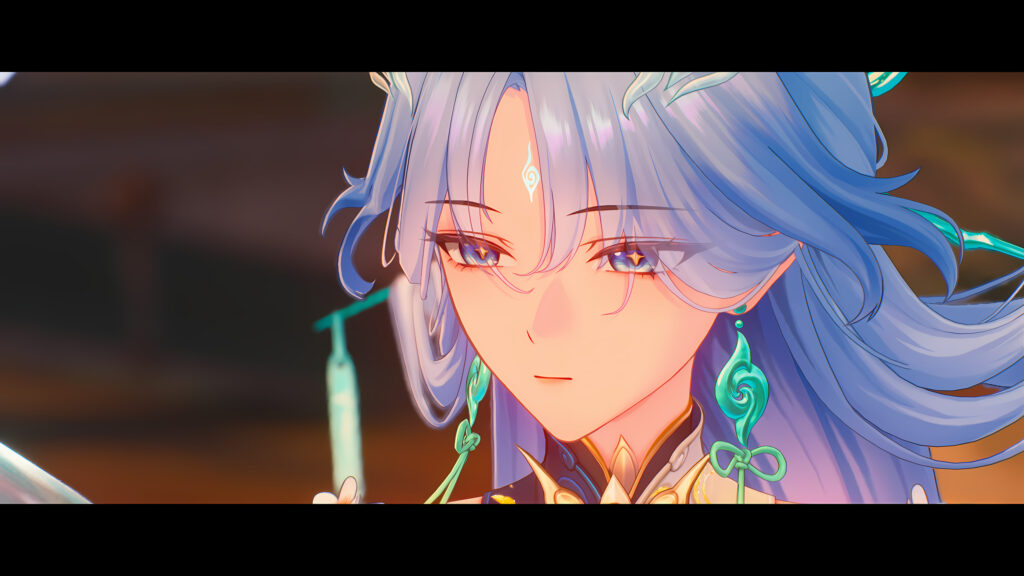 Jingliu Honkai Star Rail Cinematic Close-up 4K Desktop Wallpaper