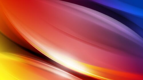 Vibrant Abstract Rainbow Wave Flow 4K Desktop Wallpaper