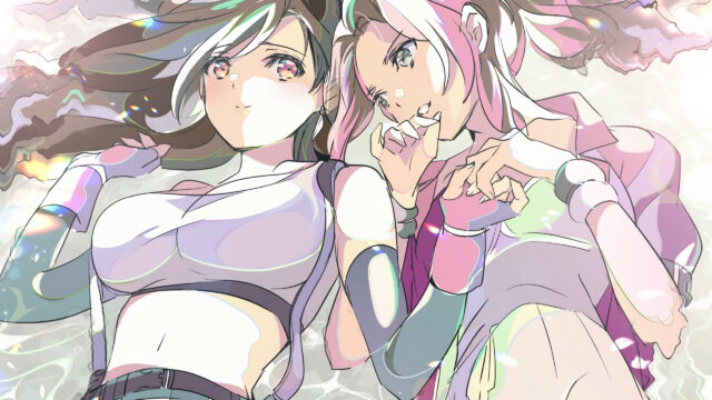 Beautiful Anime Girls Aesthetic Pastel Art Desktop Wallpaper