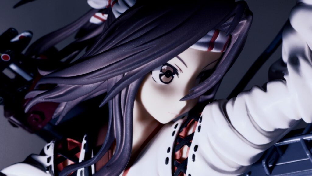 Anime Girl Warrior Close-up Portrait High Resolution Desktop Wallpaper