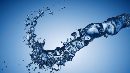 Dynamic Liquid Water Splash Abstract Art 4K Desktop Wallpaper