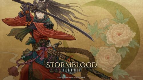 Final Fantasy XIV Stormblood Samurai Miqo’te Character Illustration 4K Wallpaper