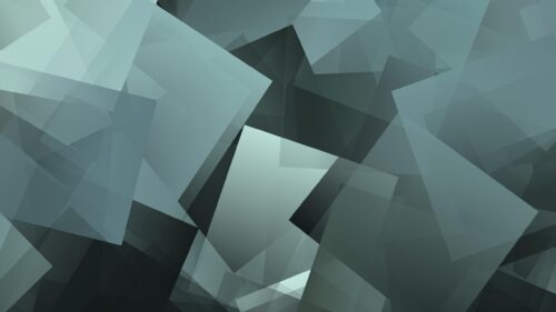 Abstract Geometric Grey Overlapping Squares Minimalist 4K Desktop Wallpaper