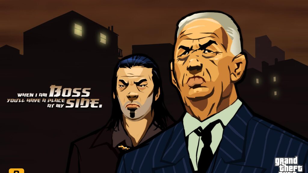 Grand Theft Auto Chinatown Wars Characters Boss Quote Desktop Wallpaper