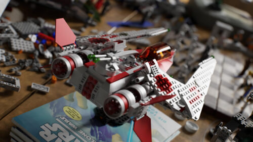 LEGO Star Wars The Clone Wars Republic Gunship Desktop Wallpaper