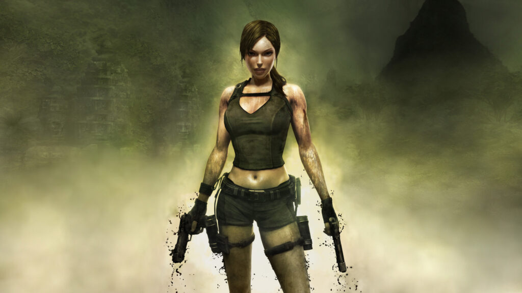 Lara Croft Tomb Raider Jungle Exploration Action PC Wallpaper