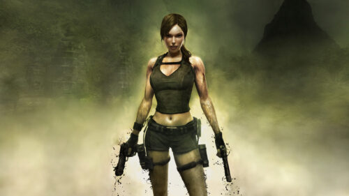 Lara Croft Tomb Raider Jungle Exploration Action PC Wallpaper