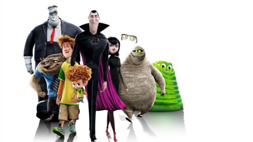 Hotel Transylvania Characters Group Portrait 4K Desktop Wallpaper