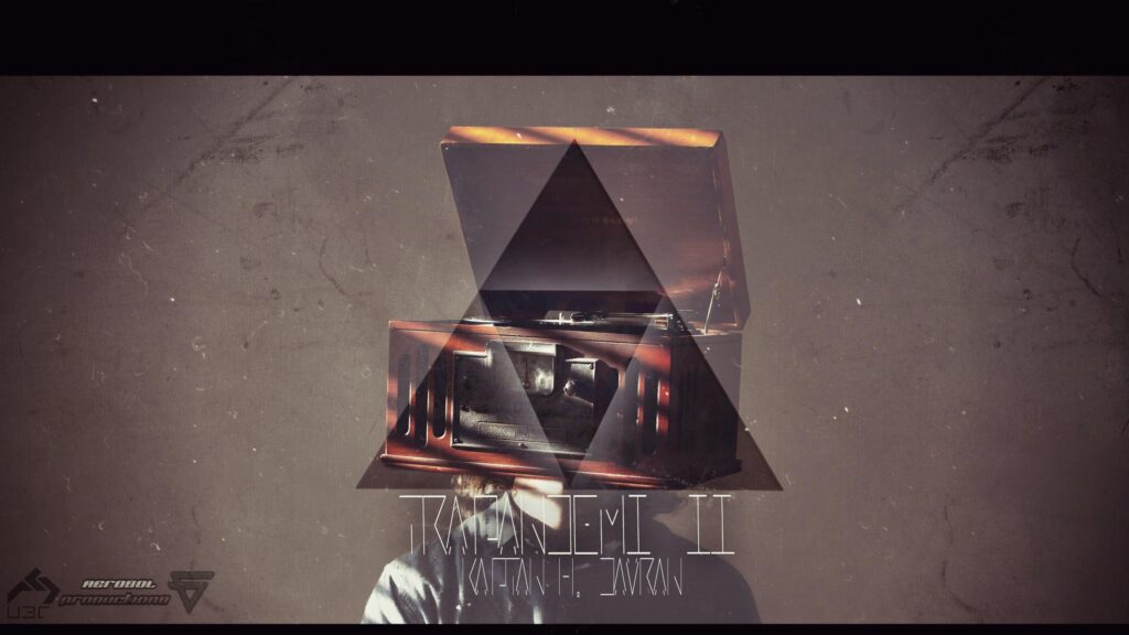 Surreal Vintage Gramophone Head Artistic Concept 4K Desktop Wallpaper