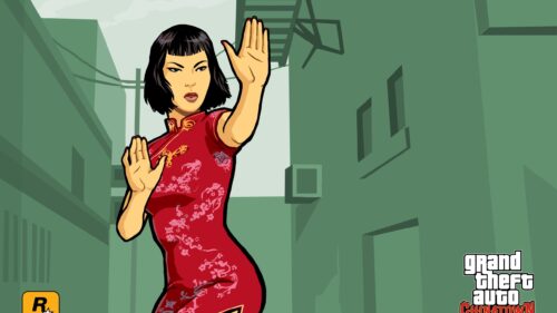 Grand Theft Auto Chinatown Wars Female Character Art Desktop Wallpaper