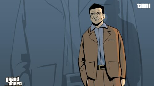 Toni Cipriani from GTA Liberty City Stories Desktop Wallpaper