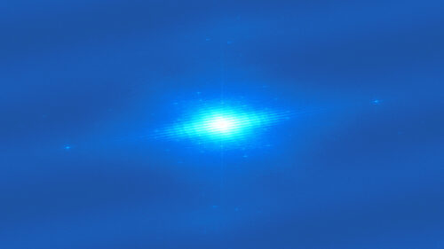 Abstract Glowing Blue Light Streak 4K Desktop Wallpaper