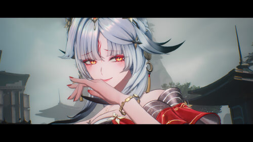Anime Character Ningguang From Genshin Impact Desktop Wallpaper