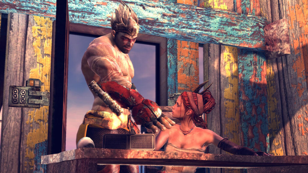 Monkey and Trip Enslaved Odyssey to the West Cinematic PC Wallpaper