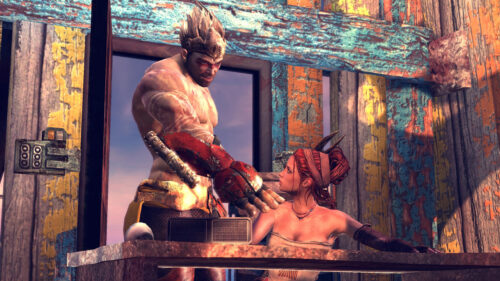 Monkey and Trip Enslaved Odyssey to the West Cinematic PC Wallpaper