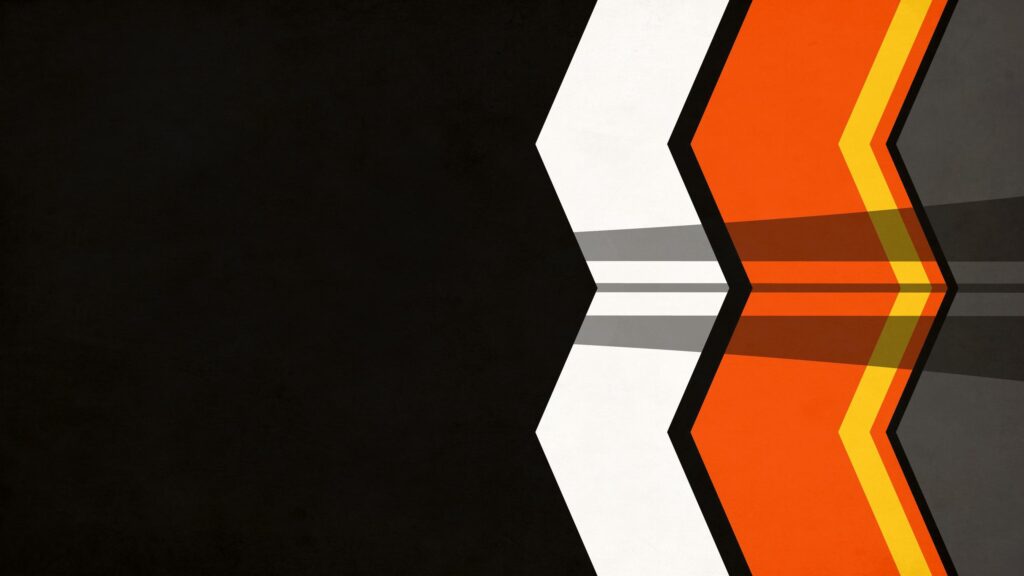 Minimalist Chevron Abstract Geometric Design 4K Desktop Wallpaper
