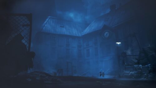 Little Nightmares Schoolyard Atmosphere Desktop Wallpaper