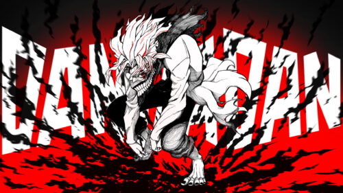 Intense Dandadan Okarun Turbo Granny Form Anime PC Wallpaper 4K
