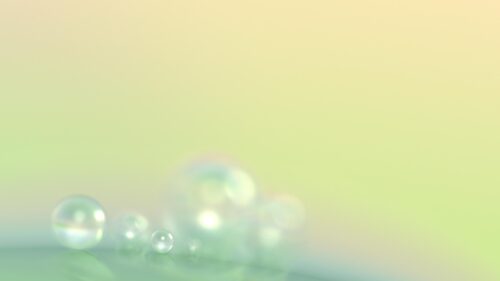 Minimalist Soft Pastel Bubbles Abstract Art 4K Desktop Wallpaper