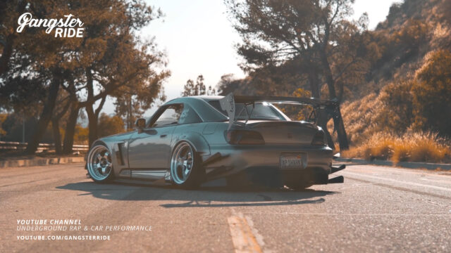 Modified Silver Honda S2000 Widebody Sports Car on Mountain Road 4K Desktop Wallpaper