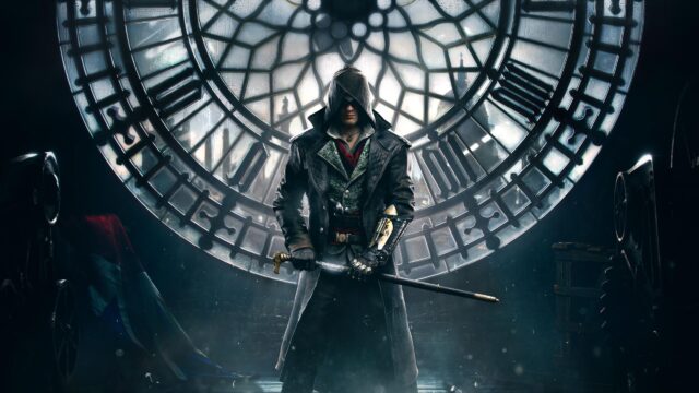 Jacob Frye Assassin's Creed Syndicate Big Ben Clock Tower 4K Desktop Wallpaper