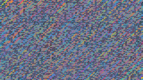 Vibrant Multicolored Geometric Pixel Art Abstract PC Wallpaper