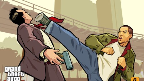 Grand Theft Auto Chinatown Wars Action Scene PC Wallpaper