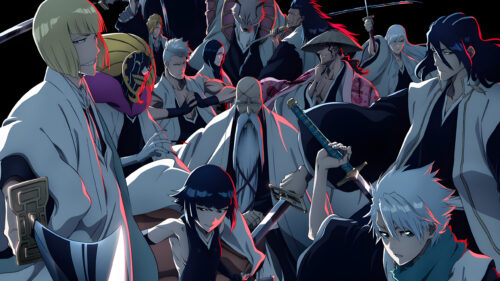 Bleach Soul Society Captains Epic Dark Anime 4K Wallpaper