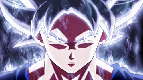 Son Goku Ultra Instinct Dragon Ball Super Close Up PC Wallpaper