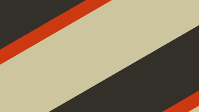 Minimalist Retro Color Block Geometric Desktop Wallpaper