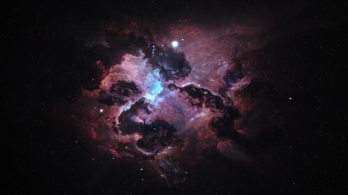 Stunning Cosmic Nebula Deep Space Exploration 4K Desktop Wallpaper