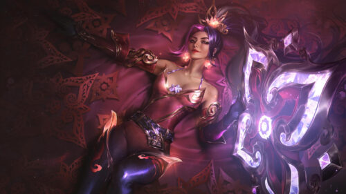 League of Legends Sivir Lunar Empress Warrior Queen 4K PC Wallpaper