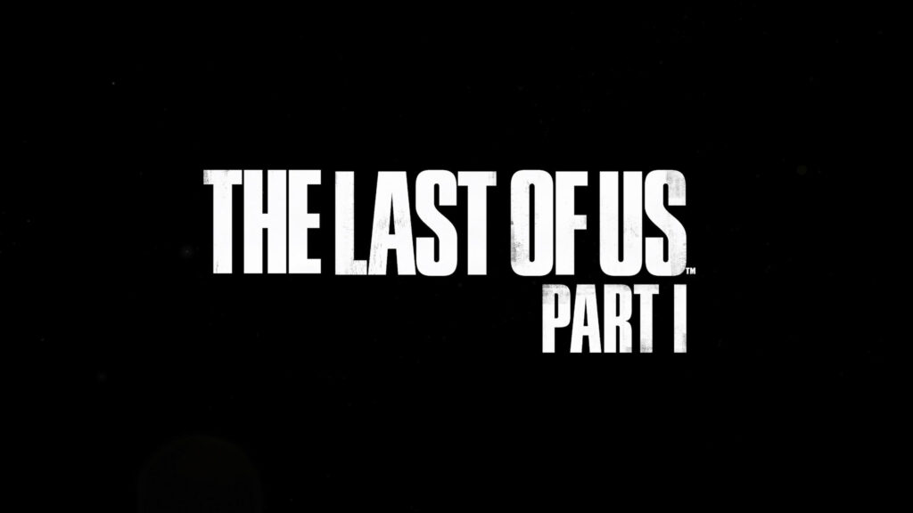 The Last of Us Part I Minimalist Official Logo 4K Desktop Wallpaper