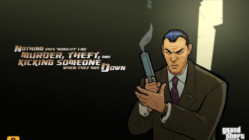 Grand Theft Auto Chinatown Wars Character Art PC Wallpaper