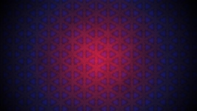 Abstract Geometric Triangle Pattern with Red and Blue Gradient 4K Wallpaper